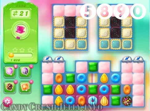 Candy Crush Jelly Saga : Level 5890 – Videos, Cheats, Tips and Tricks
