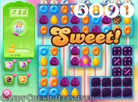 Candy Crush Jelly Saga : Level 5891 – Videos, Cheats, Tips and Tricks