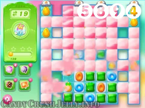 Candy Crush Jelly Saga : Level 5894 – Videos, Cheats, Tips and Tricks