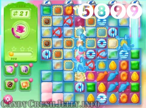 Candy Crush Jelly Saga : Level 5899 – Videos, Cheats, Tips and Tricks