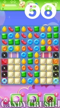 Candy Crush Jelly Saga : Level 58 – Videos, Cheats, Tips and Tricks