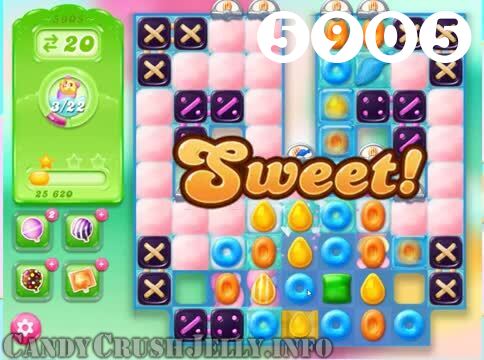 Candy Crush Jelly Saga : Level 5905 – Videos, Cheats, Tips and Tricks