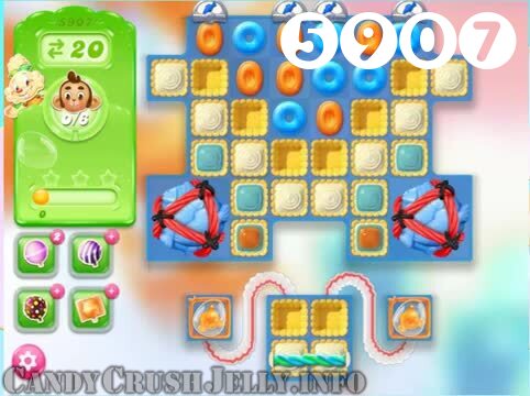 Candy Crush Jelly Saga : Level 5907 – Videos, Cheats, Tips and Tricks