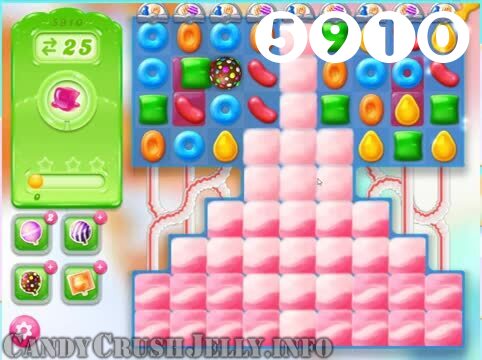 Candy Crush Jelly Saga : Level 5910 – Videos, Cheats, Tips and Tricks
