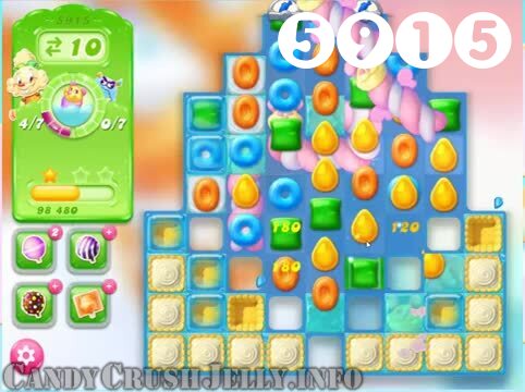 Candy Crush Jelly Saga : Level 5915 – Videos, Cheats, Tips and Tricks