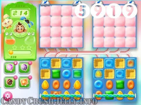 Candy Crush Jelly Saga : Level 5919 – Videos, Cheats, Tips and Tricks