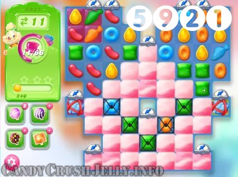 Candy Crush Jelly Saga : Level 5921 – Videos, Cheats, Tips and Tricks