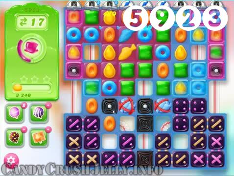 Candy Crush Jelly Saga : Level 5923 – Videos, Cheats, Tips and Tricks