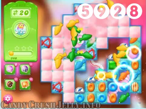 Candy Crush Jelly Saga : Level 5928 – Videos, Cheats, Tips and Tricks