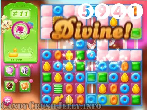 Candy Crush Jelly Saga : Level 5941 – Videos, Cheats, Tips and Tricks