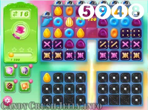 Candy Crush Jelly Saga : Level 5948 – Videos, Cheats, Tips and Tricks