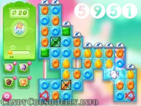 Candy Crush Jelly Saga : Level 5951 – Videos, Cheats, Tips and Tricks