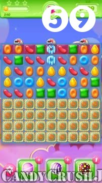Candy Crush Jelly Saga : Level 59 – Videos, Cheats, Tips and Tricks