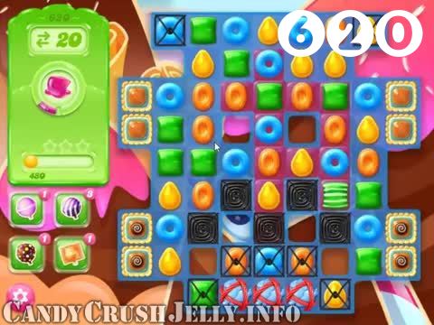 Candy Crush Jelly Saga : Level 620 – Videos, Cheats, Tips and Tricks