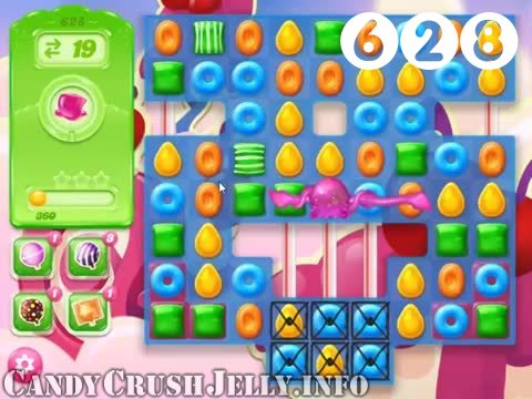Candy Crush Jelly Saga : Level 628 – Videos, Cheats, Tips and Tricks