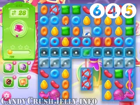 Candy Crush Jelly Saga : Level 645 – Videos, Cheats, Tips and Tricks