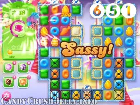 Candy Crush Jelly Saga : Level 651 – Videos, Cheats, Tips and Tricks