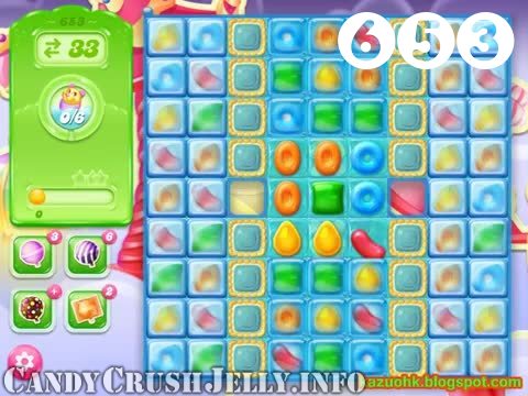 Candy Crush Jelly Saga : Level 653 – Videos, Cheats, Tips and Tricks