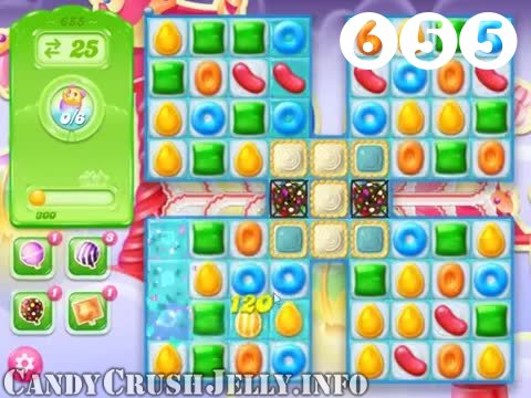 Candy Crush Jelly Saga : Level 655 – Videos, Cheats, Tips and Tricks
