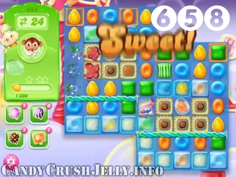 Candy Crush Jelly Saga : Level 658 – Videos, Cheats, Tips and Tricks