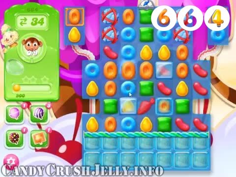 Candy Crush Jelly Saga : Level 664 – Videos, Cheats, Tips and Tricks
