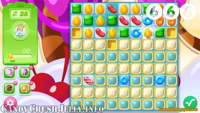 Candy Crush Jelly Saga : Level 666 – Videos, Cheats, Tips and Tricks