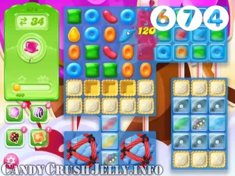 Candy Crush Jelly Saga : Level 674 – Videos, Cheats, Tips and Tricks
