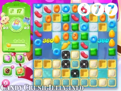 Candy Crush Jelly Saga : Level 677 – Videos, Cheats, Tips and Tricks