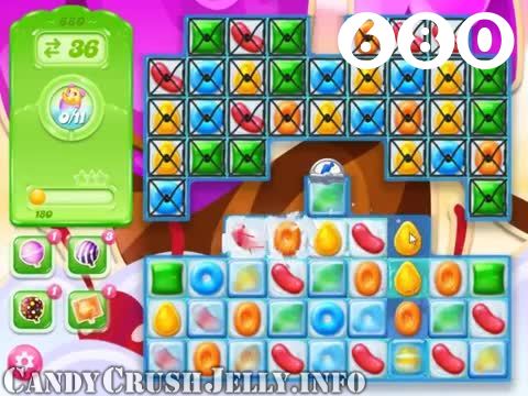 Candy Crush Jelly Saga : Level 680 – Videos, Cheats, Tips and Tricks