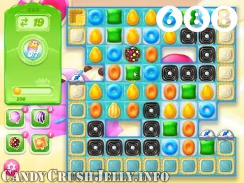 Candy Crush Jelly Saga : Level 688 – Videos, Cheats, Tips and Tricks