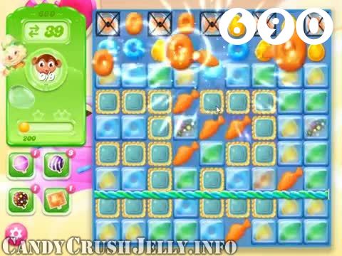 Candy Crush Jelly Saga : Level 690 – Videos, Cheats, Tips and Tricks