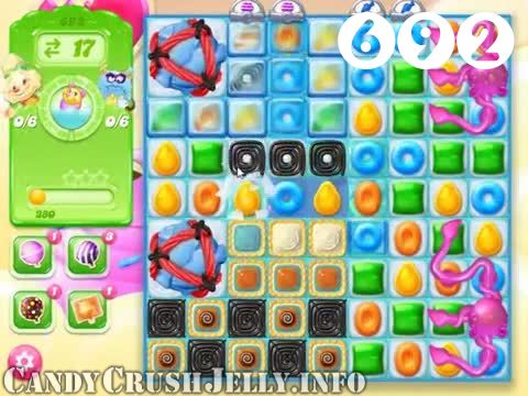 Candy Crush Jelly Saga : Level 692 – Videos, Cheats, Tips and Tricks