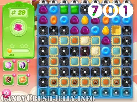 Candy Crush Jelly Saga : Level 701 – Videos, Cheats, Tips and Tricks