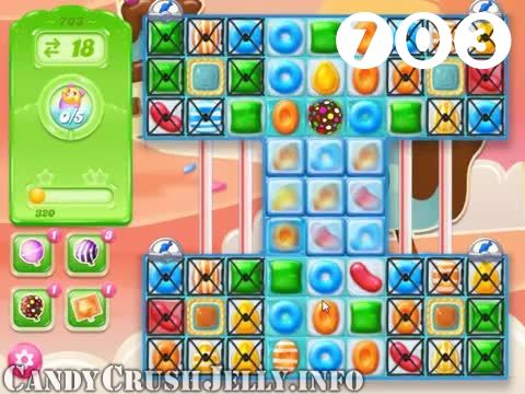 Candy Crush Jelly Saga : Level 703 – Videos, Cheats, Tips and Tricks