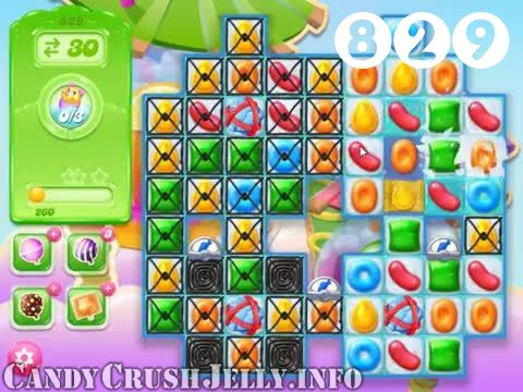 Candy Crush Jelly Saga : Level 829 – Videos, Cheats, Tips and Tricks