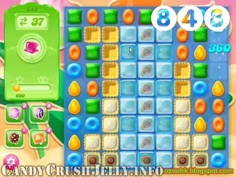 Candy Crush Jelly Saga : Level 848 – Videos, Cheats, Tips and Tricks