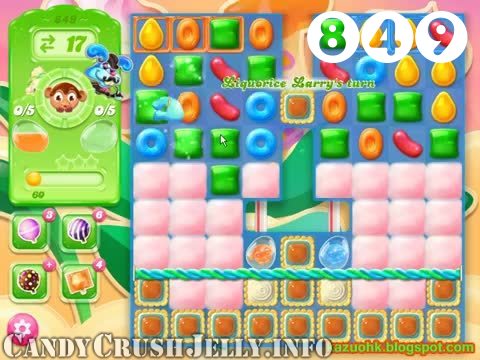 Candy Crush Jelly Saga : Level 849 – Videos, Cheats, Tips and Tricks