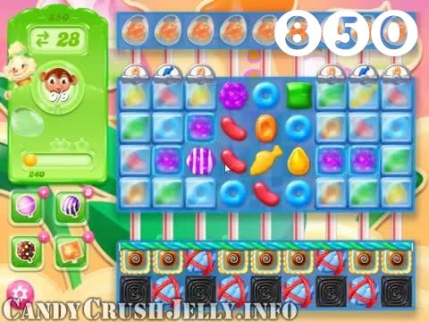 Candy Crush Jelly Saga : Level 850 – Videos, Cheats, Tips and Tricks