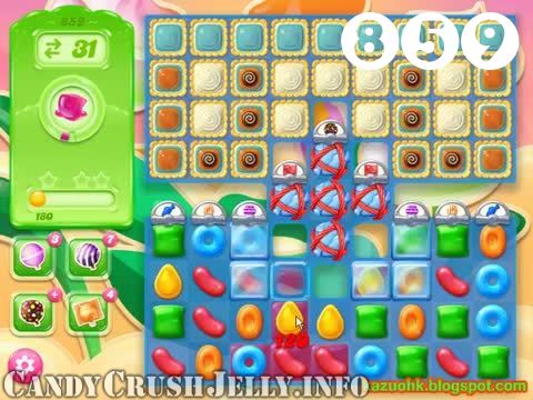 Candy Crush Jelly Saga : Level 859 – Videos, Cheats, Tips and Tricks