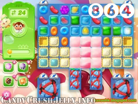 Candy Crush Jelly Saga : Level 864 – Videos, Cheats, Tips and Tricks