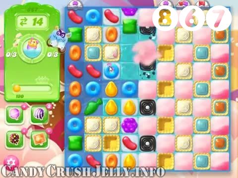 Candy Crush Jelly Saga : Level 867 – Videos, Cheats, Tips and Tricks