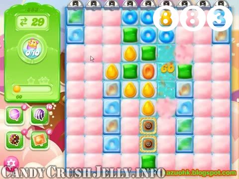 Candy Crush Jelly Saga : Level 883 – Videos, Cheats, Tips and Tricks