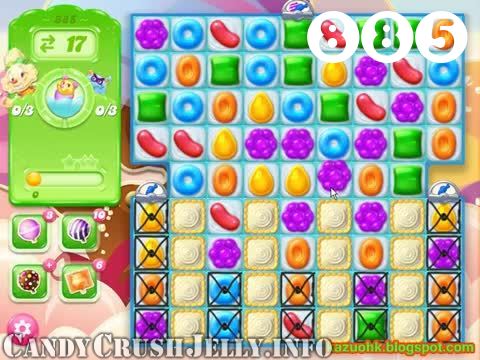 Candy Crush Jelly Saga : Level 885 – Videos, Cheats, Tips and Tricks