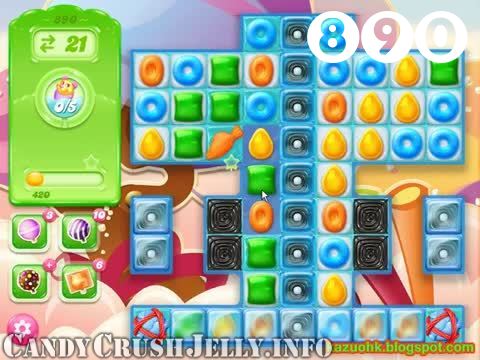 Candy Crush Jelly Saga : Level 890 – Videos, Cheats, Tips and Tricks