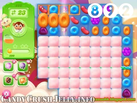 Candy Crush Jelly Saga : Level 892 – Videos, Cheats, Tips and Tricks