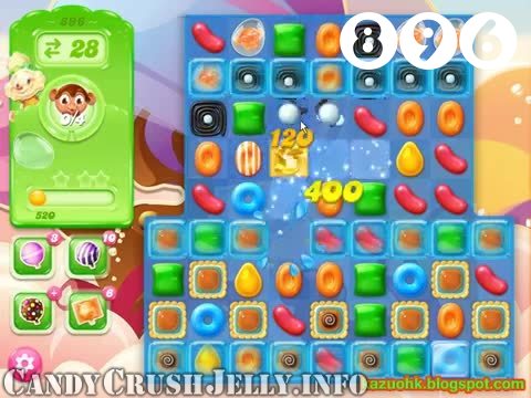 Candy Crush Jelly Saga : Level 896 – Videos, Cheats, Tips and Tricks