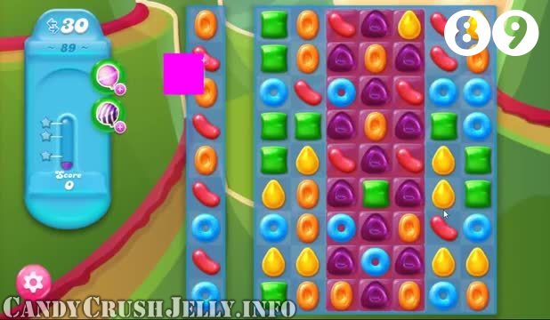 Candy Crush Jelly Saga : Level 89 – Videos, Cheats, Tips and Tricks