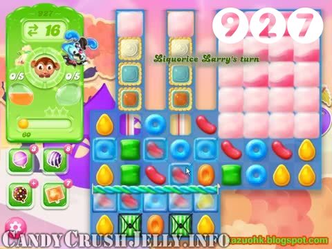 Candy Crush Jelly Saga : Level 927 – Videos, Cheats, Tips and Tricks