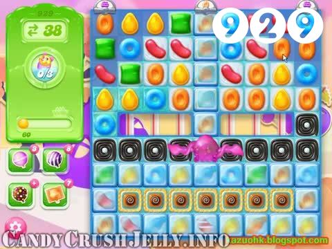 Candy Crush Jelly Saga : Level 929 – Videos, Cheats, Tips and Tricks